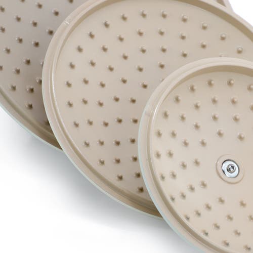 Gibson Elite Folkstone 13 Piece Ceramic Nonstick Cast Aluminum Cookware Set In White