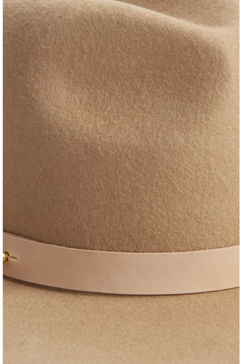 'The Frey' Wool Fedora, Alternate, color, NUDE