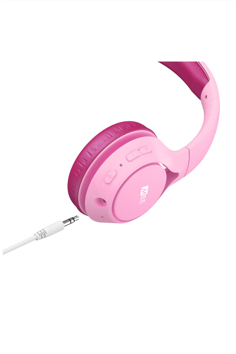 KidJamz KJ45BT Bluetooth Wireless Headphones for Kids, Alternate, color, Pink