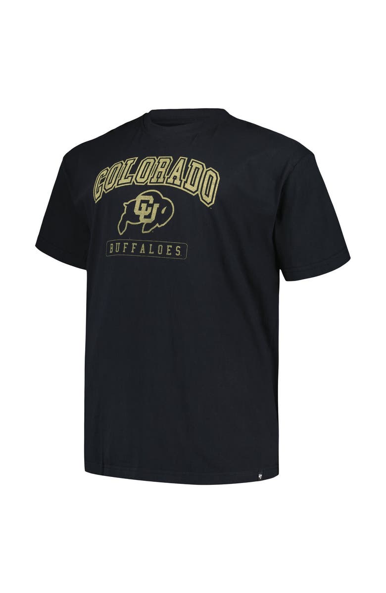 '47 Men's '47 Black Colorado Buffaloes T-Shirt, Alternate, color, 