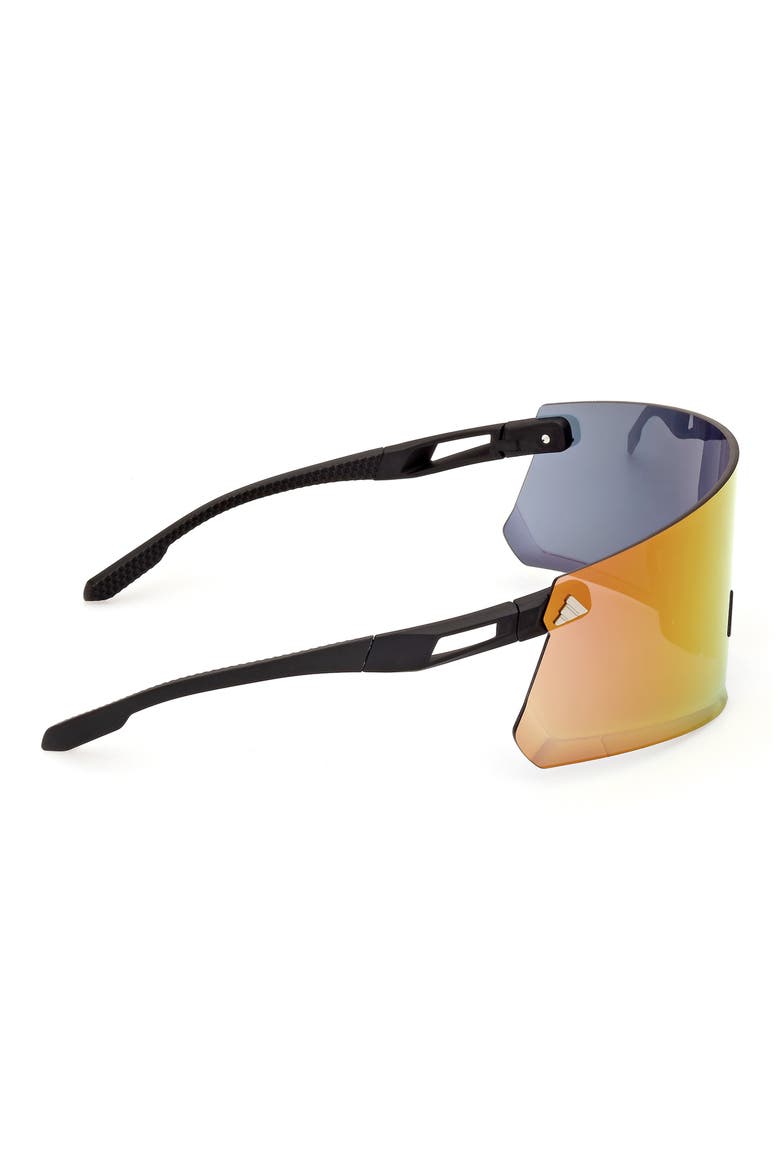 120mm Shield Sports Sunglasses, Alternate, color, BLACK / MIRROR VIOLET