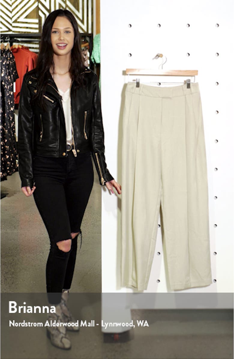 Andy Wide Leg Suit Trousers, sales video thumbnail
