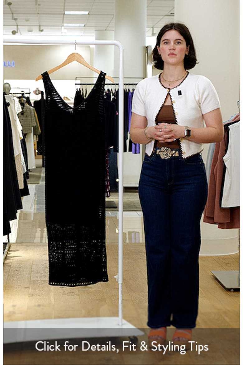 Openwork Midi Dress video