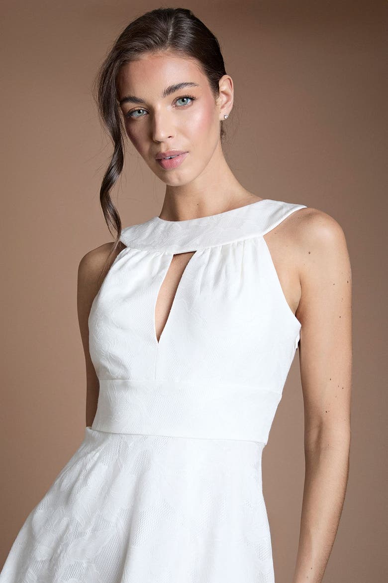 Lace Wedding Dress, Alternate, color, Ivory