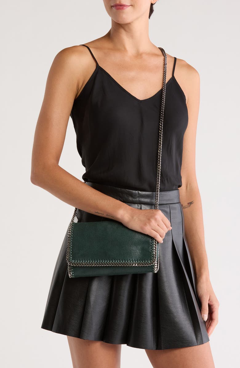 Stella McCartney Falabella Faux Leather Crossbody Bag, Alternate, color,