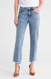 Democracy 'Ab'Solution High Waist Straight Leg Jeans
