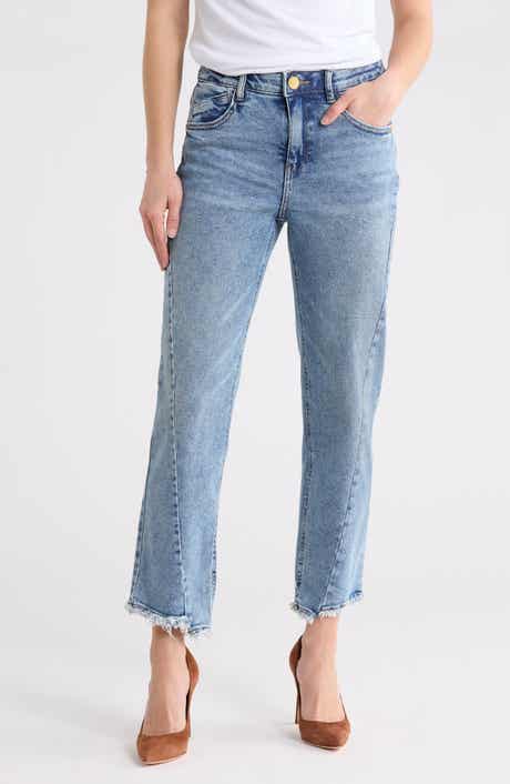 Democracy 'Ab'Solution High Waist Straight Leg Jeans