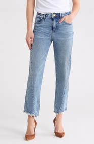 Democracy 'Ab'Solution High Waist Straight Leg Jeans