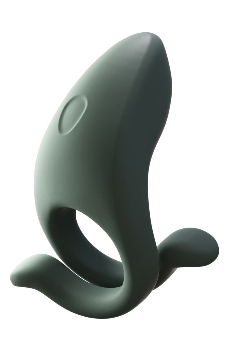 Dame Products Hug Vibrating Couples Ring, Alternate, color, Steel