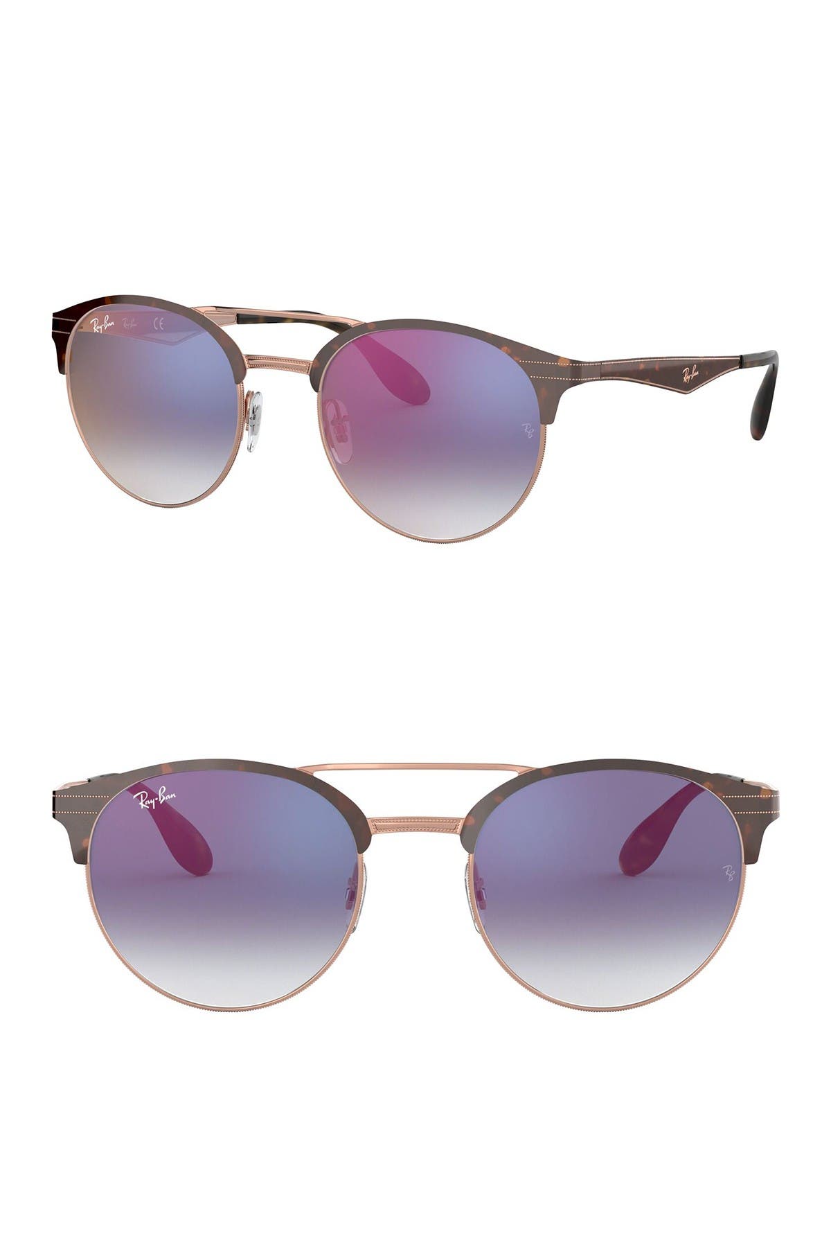 Ray-Ban Phantos 51mm Clubmaster Sunglasses (Men) | Nordstromrack