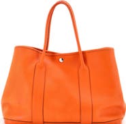Pre-Owned Hermes Garden Party Tote Leather 36