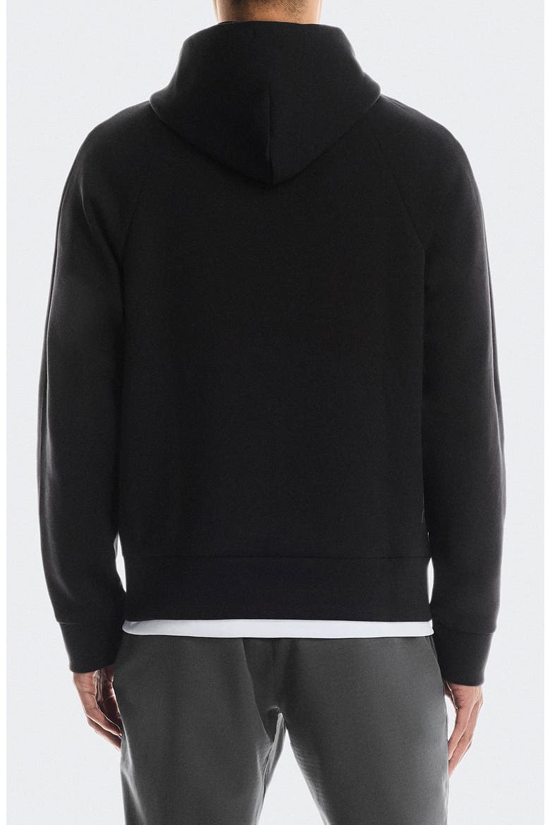 Focus Tech Zip Hoodie, Alternate, color, BLACK