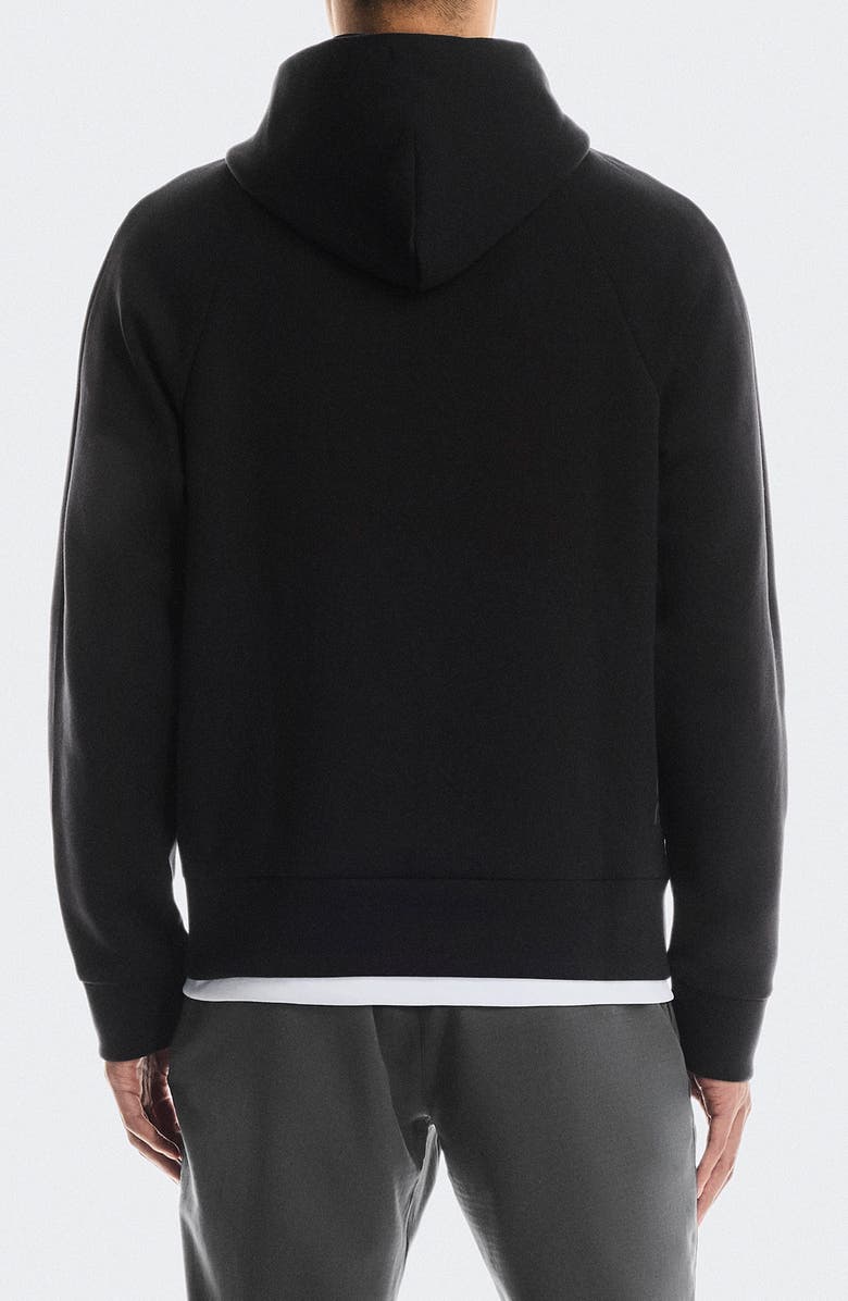 On Focus Tech Zip Hoodie, Alternate, color, Black