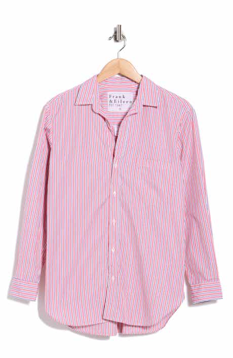Boyfriend Cotton Button-Up Shirt