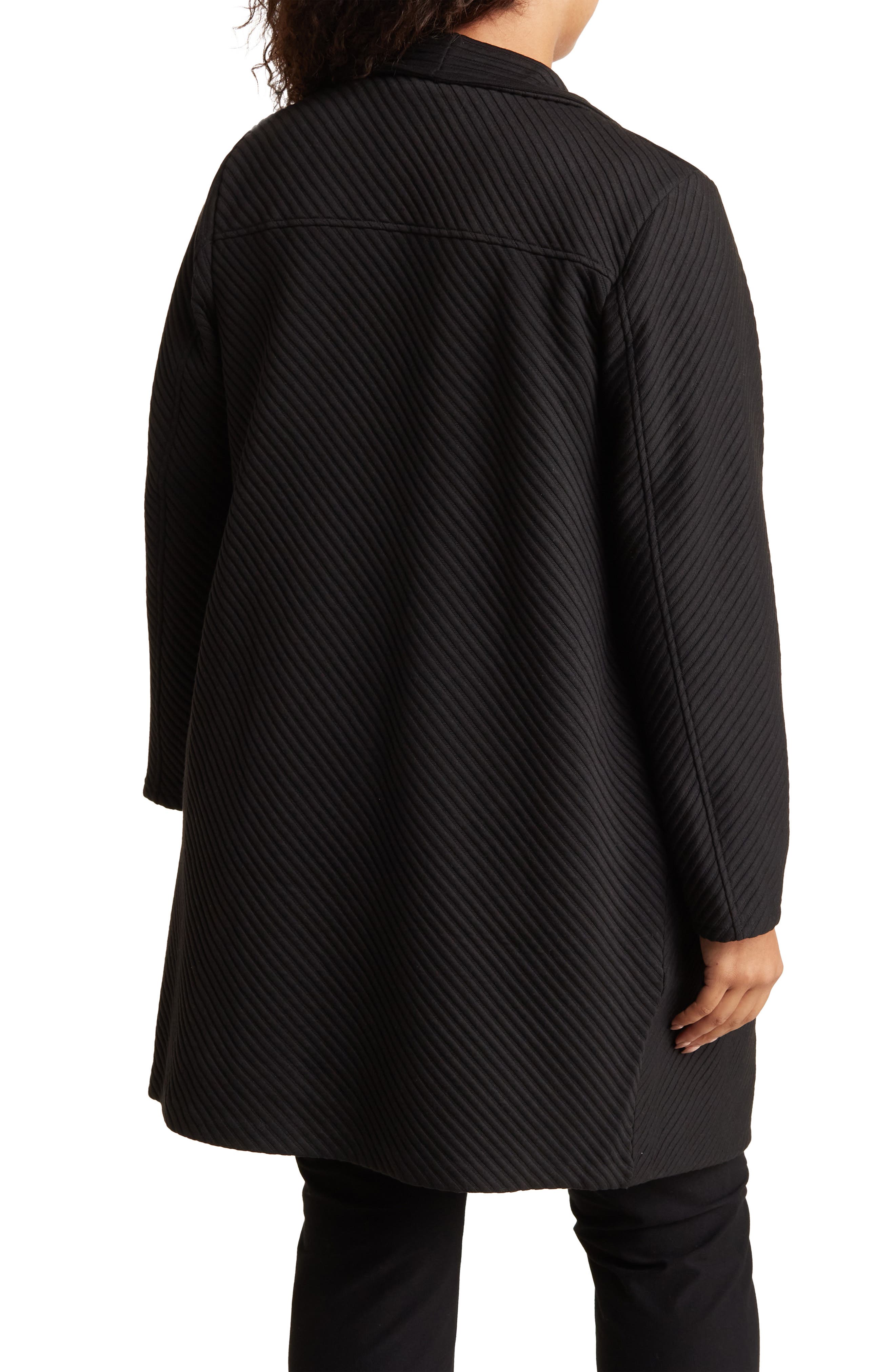 T Tahari Ottoman Waterfall Knit Topper (Women) | Nordstromrack