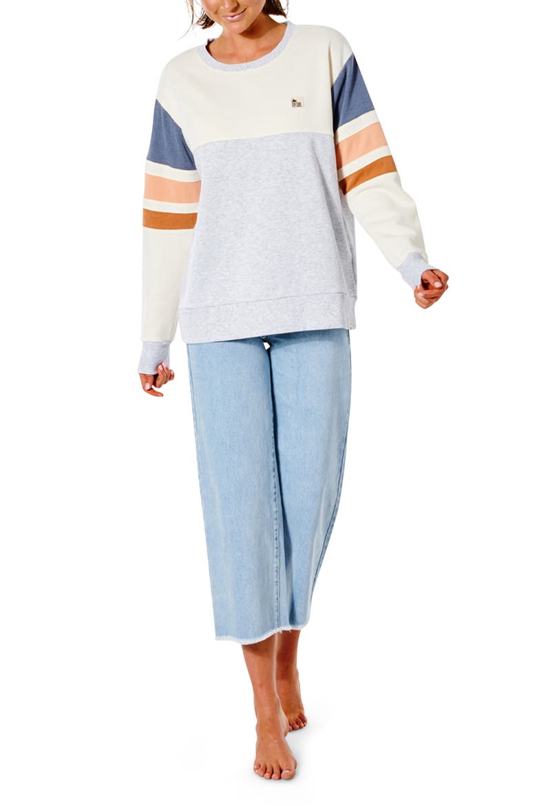 Gilder Crewneck Sweatshirt, Alternate, color, LIGHT GREY HEATHER