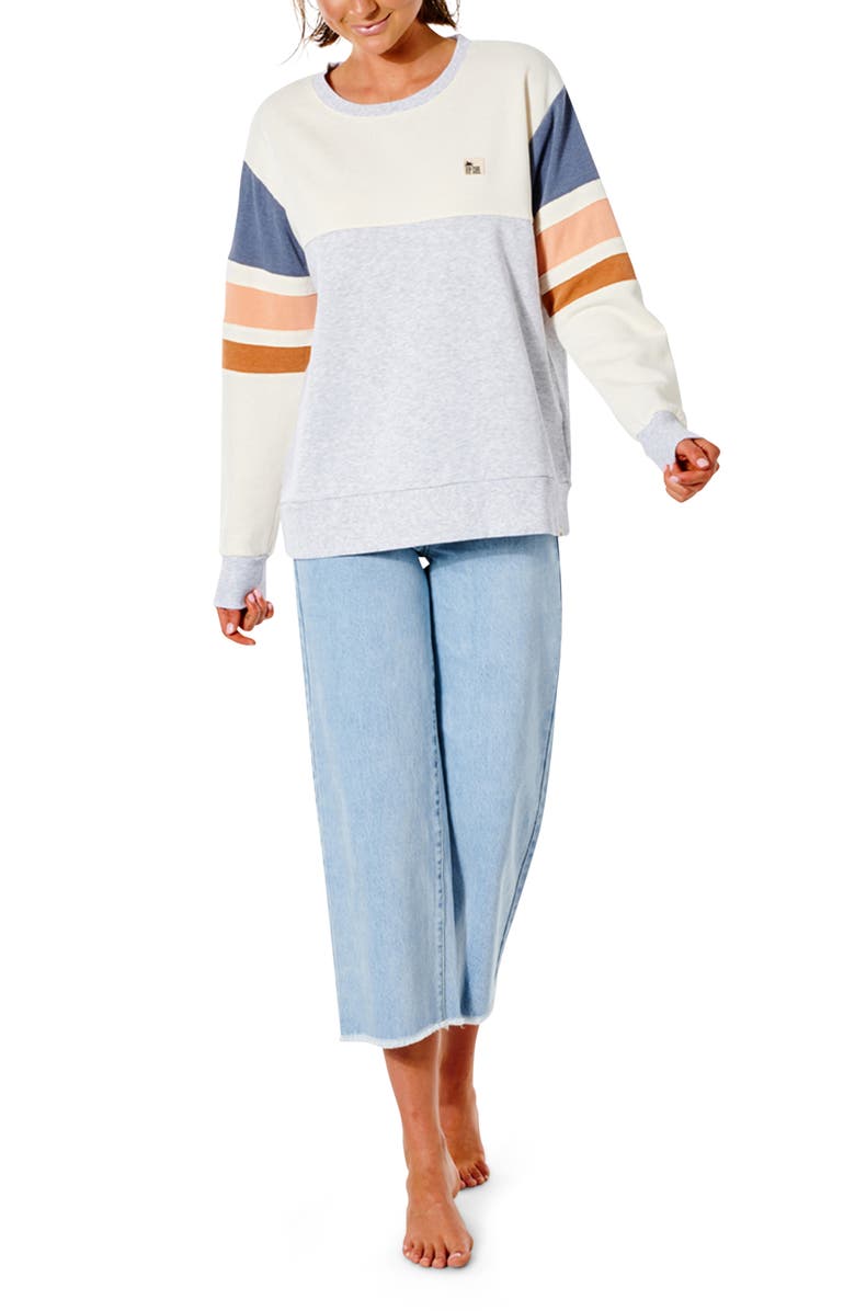 Rip Curl Gilder Crewneck Sweatshirt, Alternate, color,