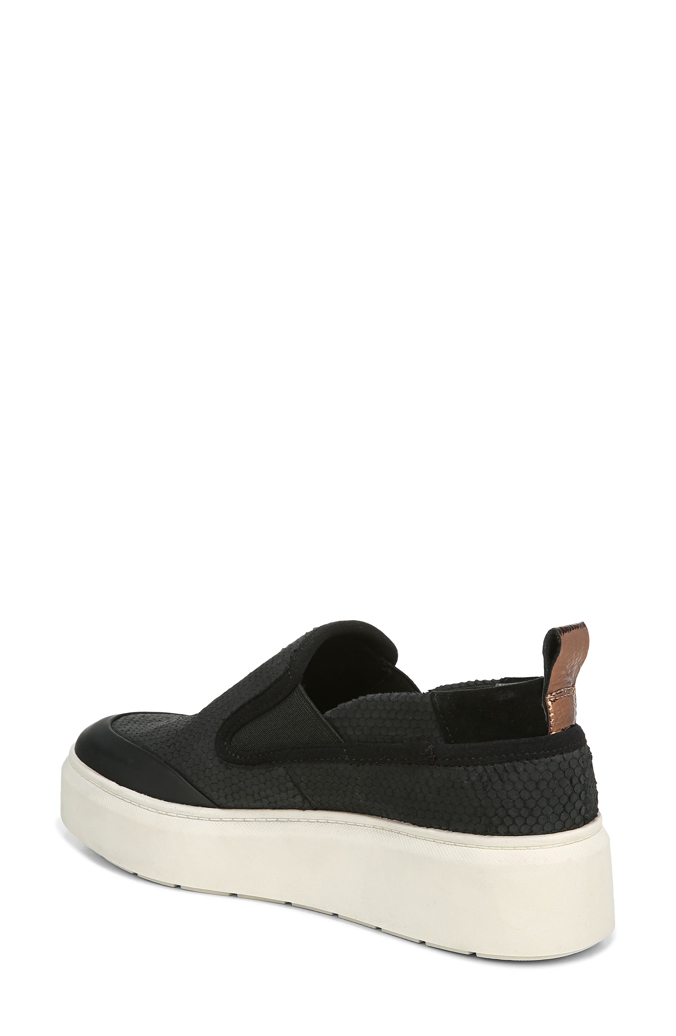 Franco Sarto Lazer Snake Embossed Platform Sneaker, Alternate, color, 