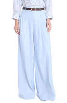 Avery Wide Leg Leather Pants