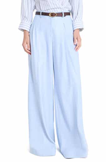 Avery Wide Leg Leather Pants
