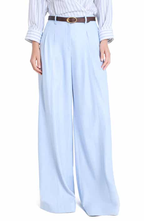 Avery Wide Leg Leather Pants