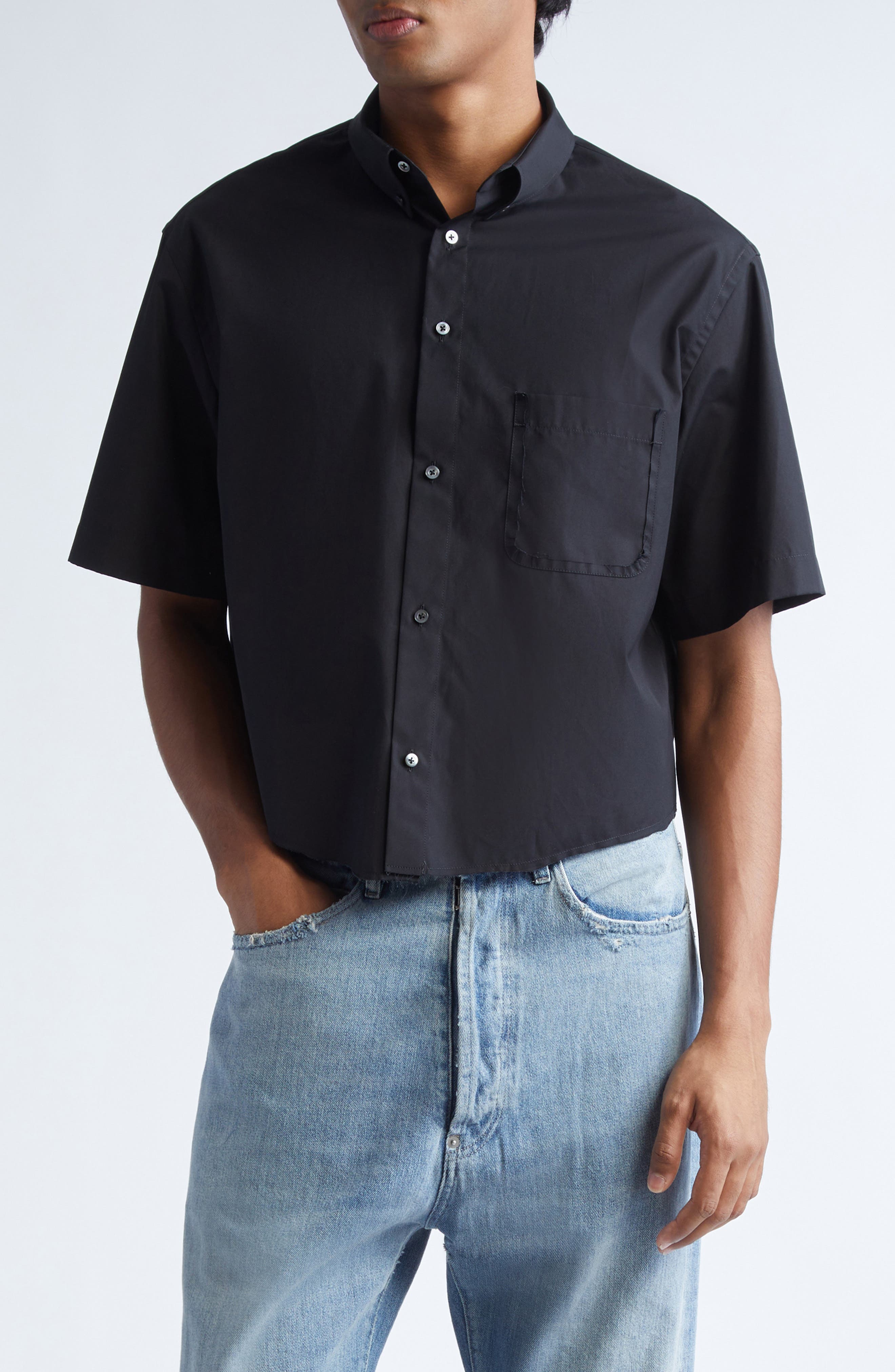Short Sleeve Button-Down Shirt
