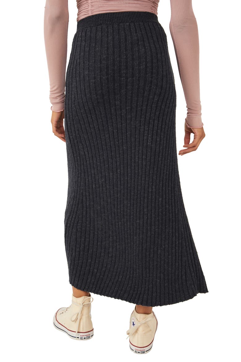 Better Days Rib Skirt, Alternate, color, BLACK COMBO