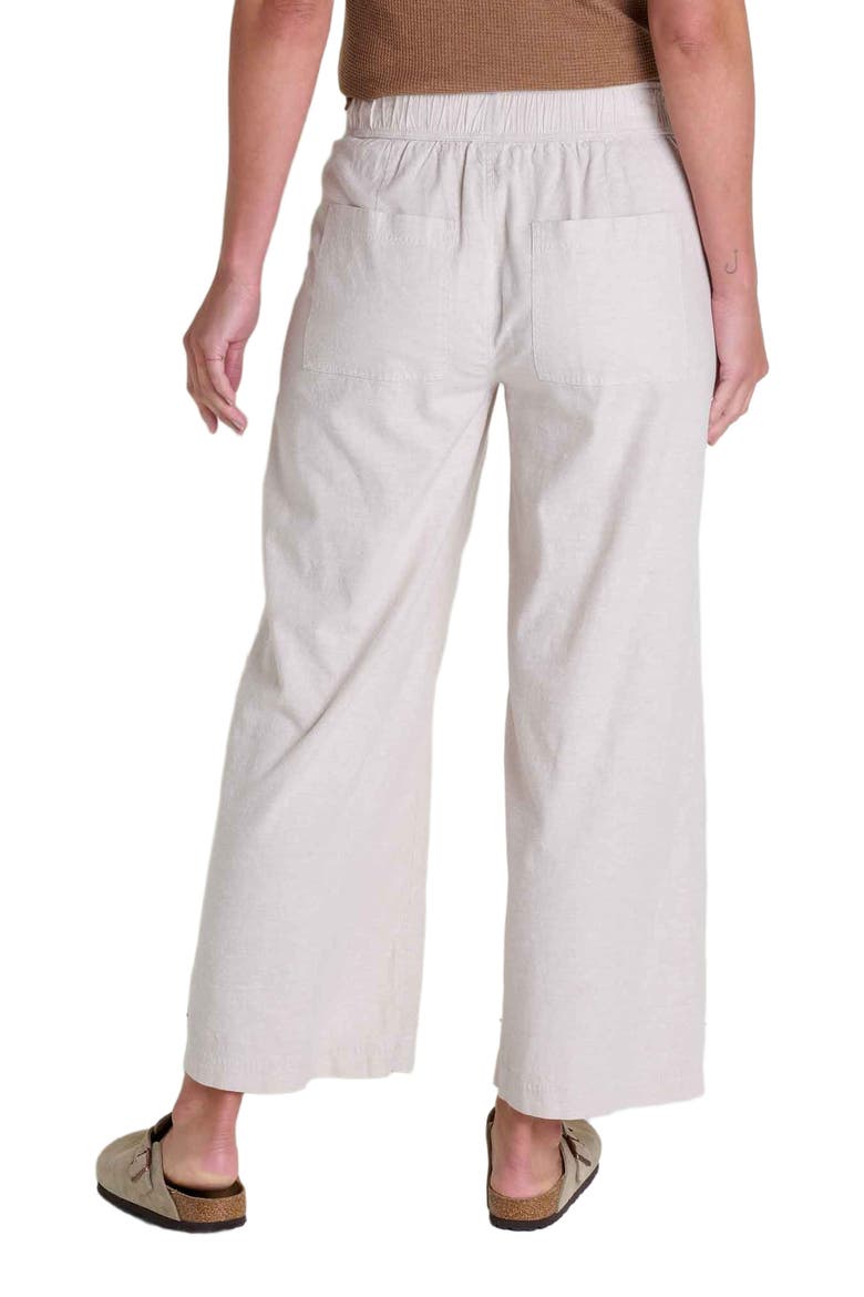 Women's Taj Hemp Wide Leg Pant, Alternate, color, Oatmeal