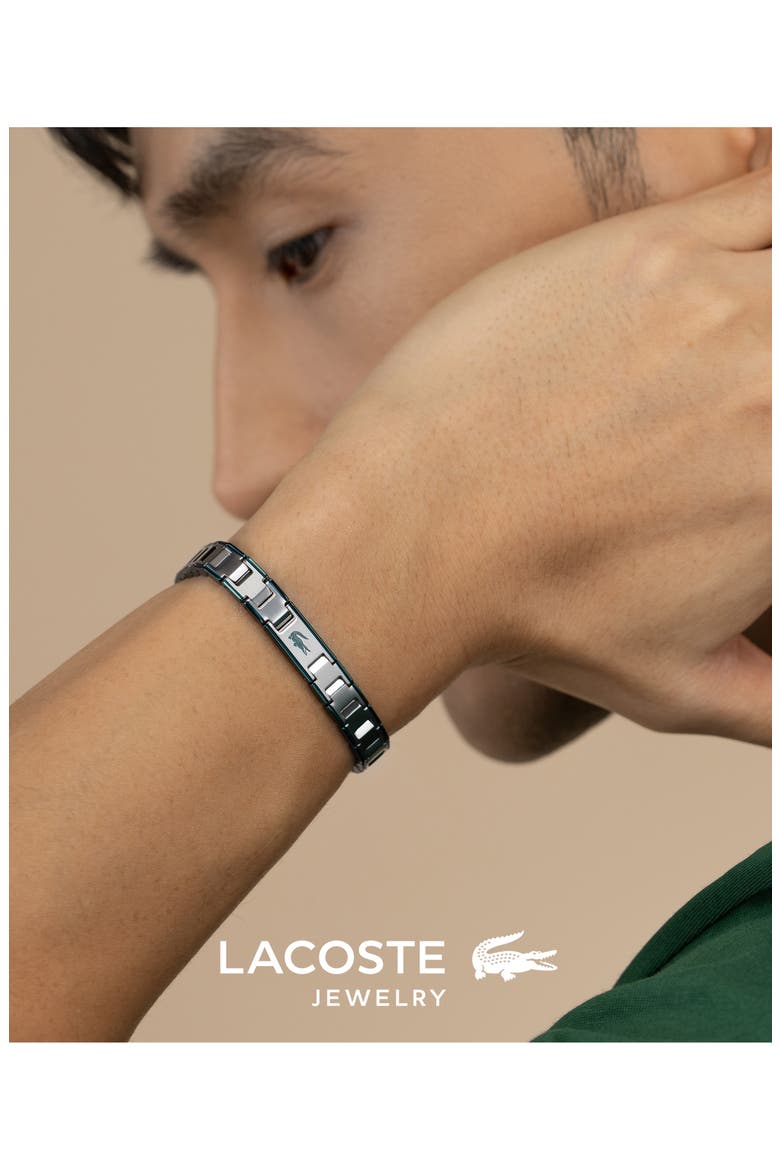 Men's Metropole Edge Bracelet, Alternate, color, SILVER
