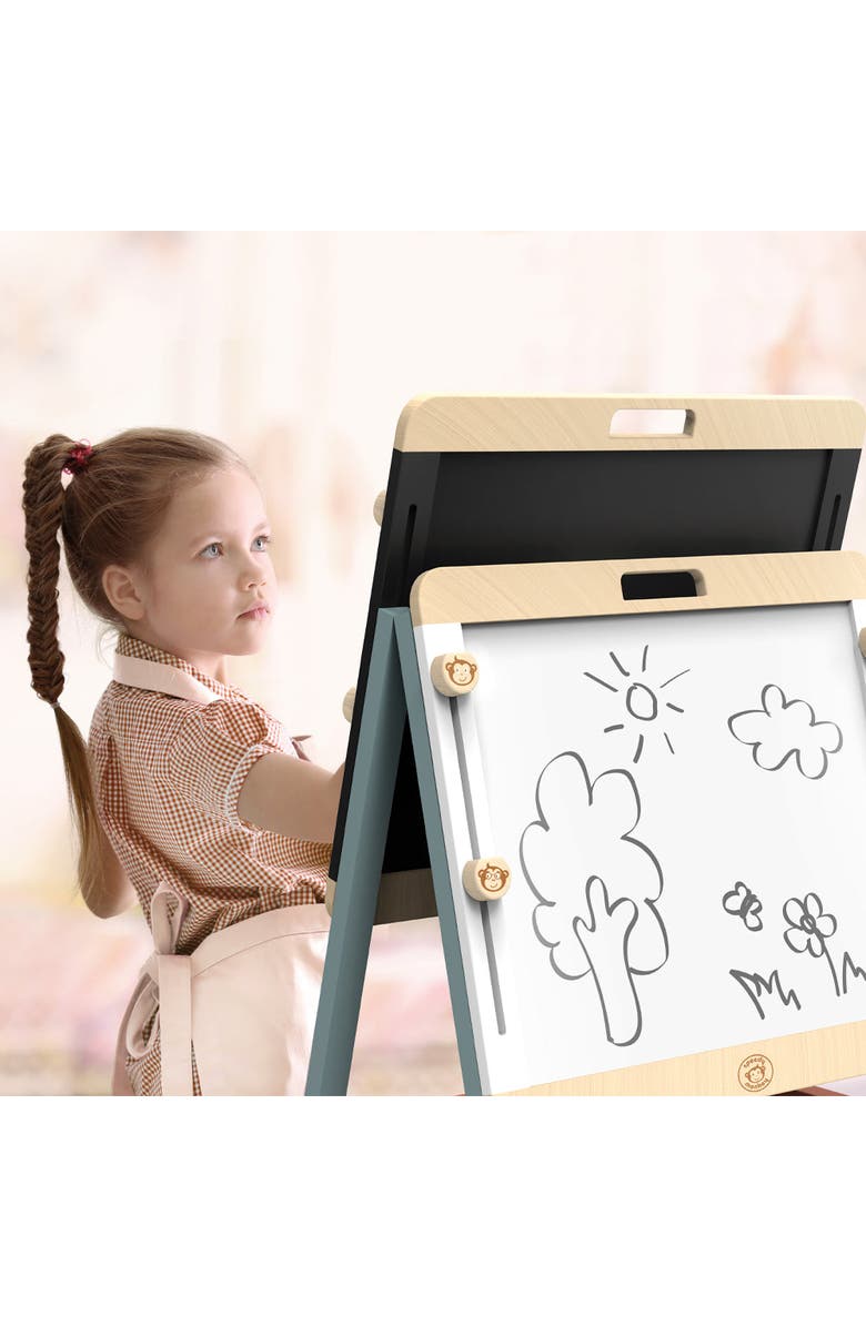 Speedy Monkey Adjustable Easel, Alternate, color, Black