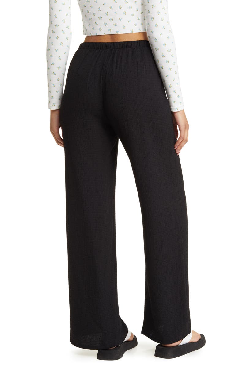 BP. Textured Wide Leg Pants, Alternate, color,