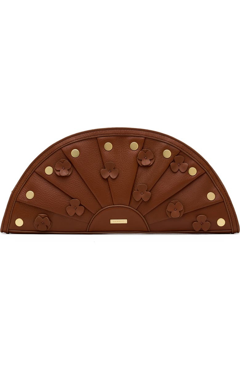 HAMMITT Shelley Leather Clutch, Main, color,