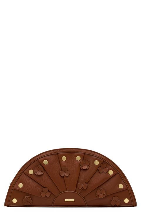 Shelley Leather Clutch