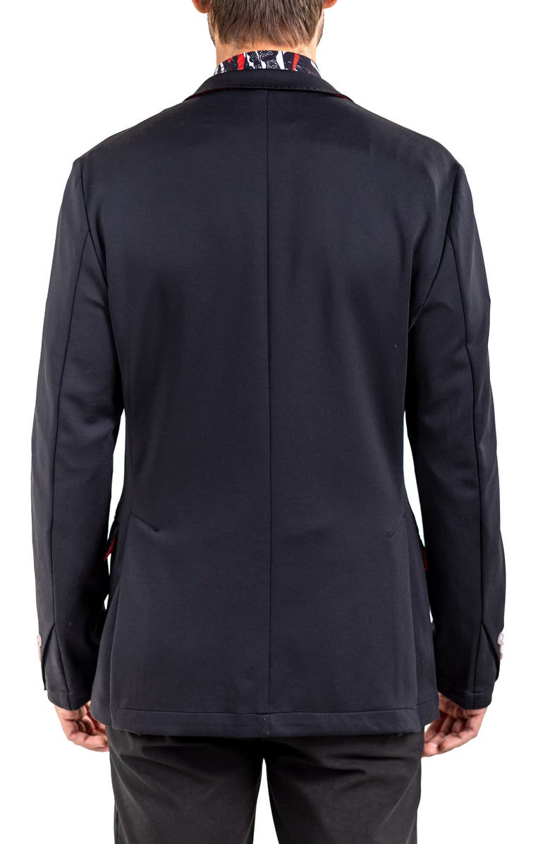 Maceoo Descartes Ascencion Sport Coat, Alternate, color, Black