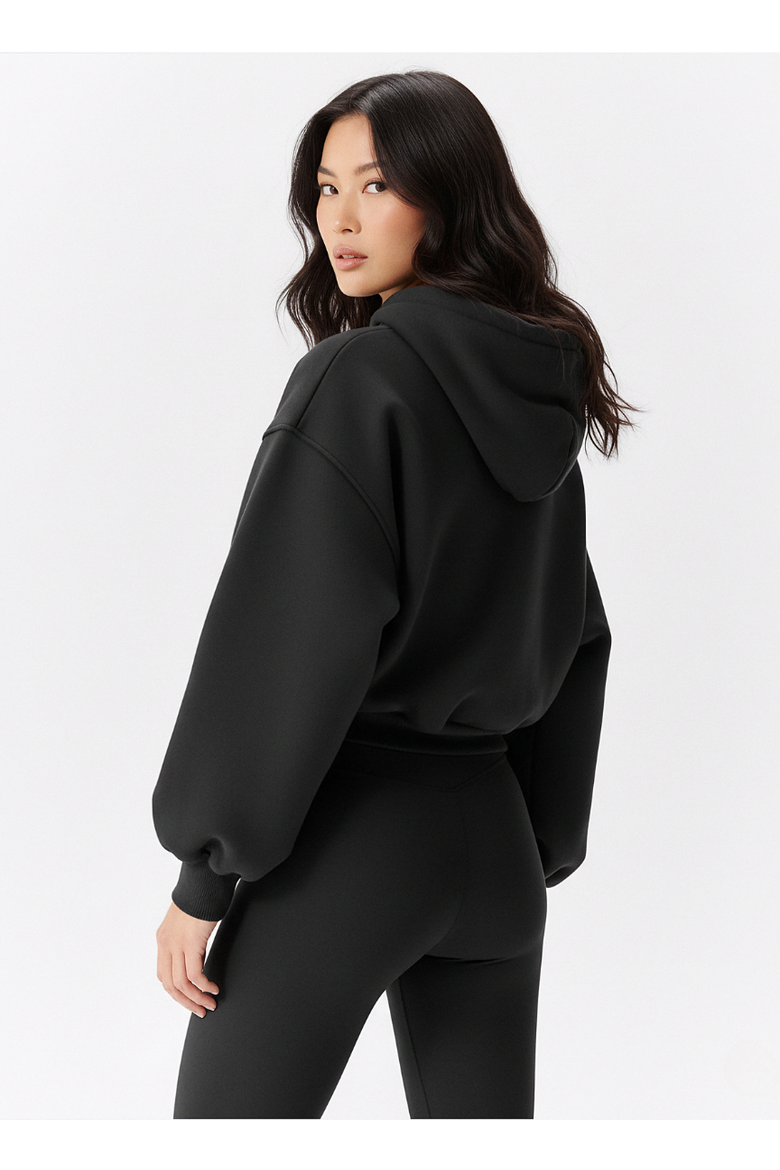 Cloud Hoodie, Alternate, color, Black