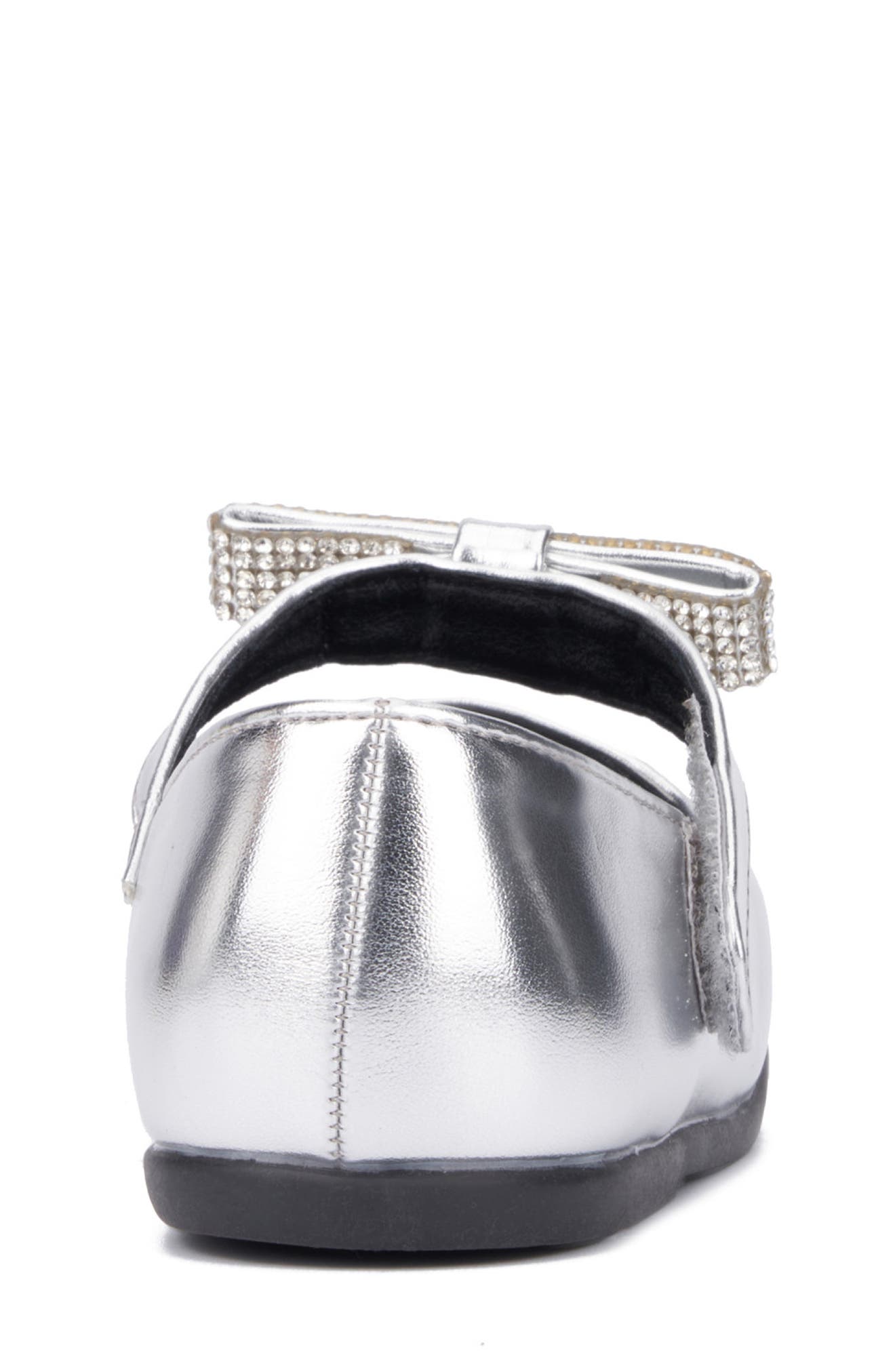 OLIVIA MILLER Kids' Mary Jane Flat, Alternate, color, Silver