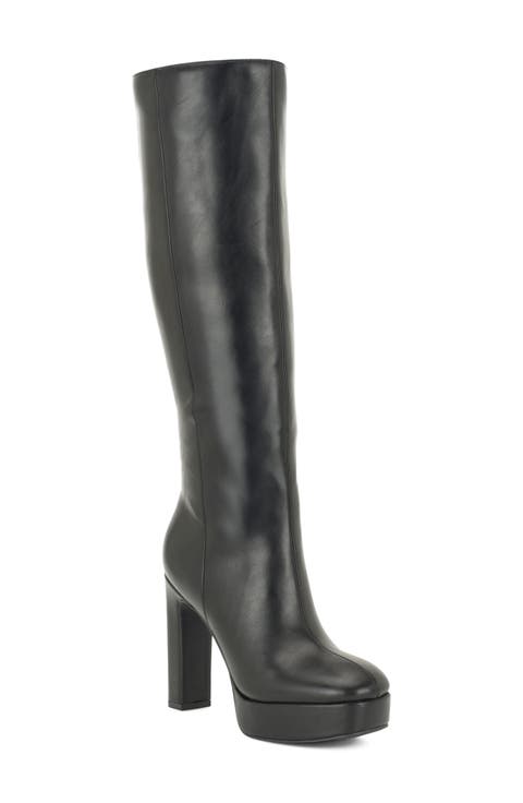 Duane Faux Leather Tall Boot