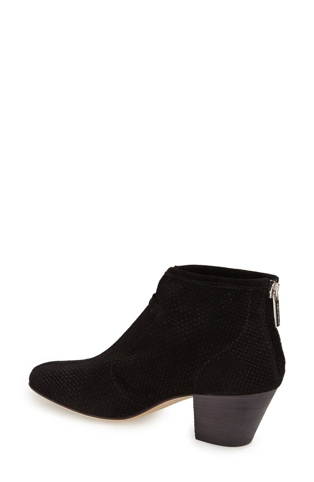 Aquatalia by Marvin K. 'Xcellent' Perforated Suede Bootie, Alternate, color, 