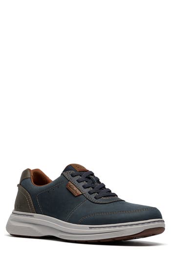 Clarks ® Craftwell Lace-up Sneaker In Blue