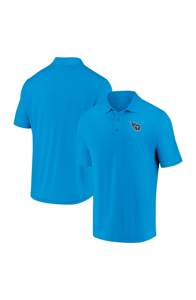 FANATICS Men's Fanatics Light Blue Tennessee Titans Team Logo Polo, Main, color, Light Blue