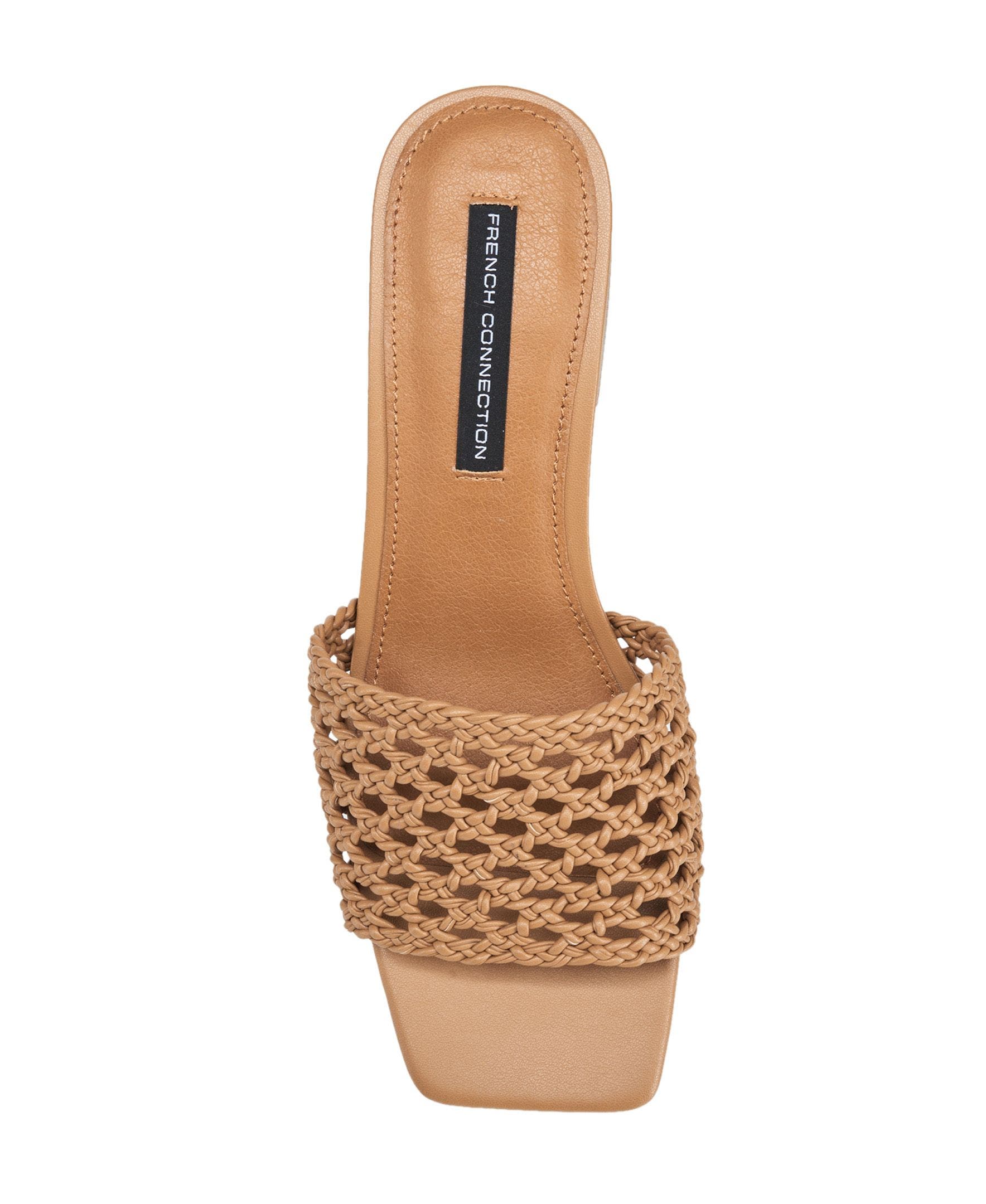 Waves Woven Mule, Alternate, color, Tan