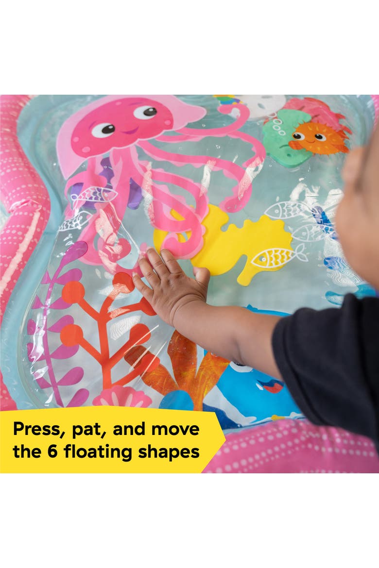 Ocean Explorers Jiggling Janet Water Mat, Alternate, color, Pink