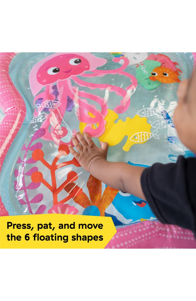 Baby Einstein Ocean Explorers Jiggling Janet Water Mat, Alternate, color, Pink