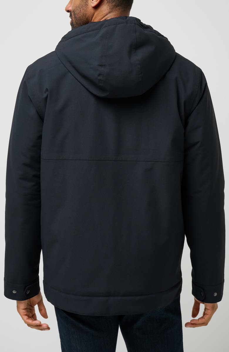 TravisMathew Mountain Pass Waterproof Jacket, Alternate, color, Black