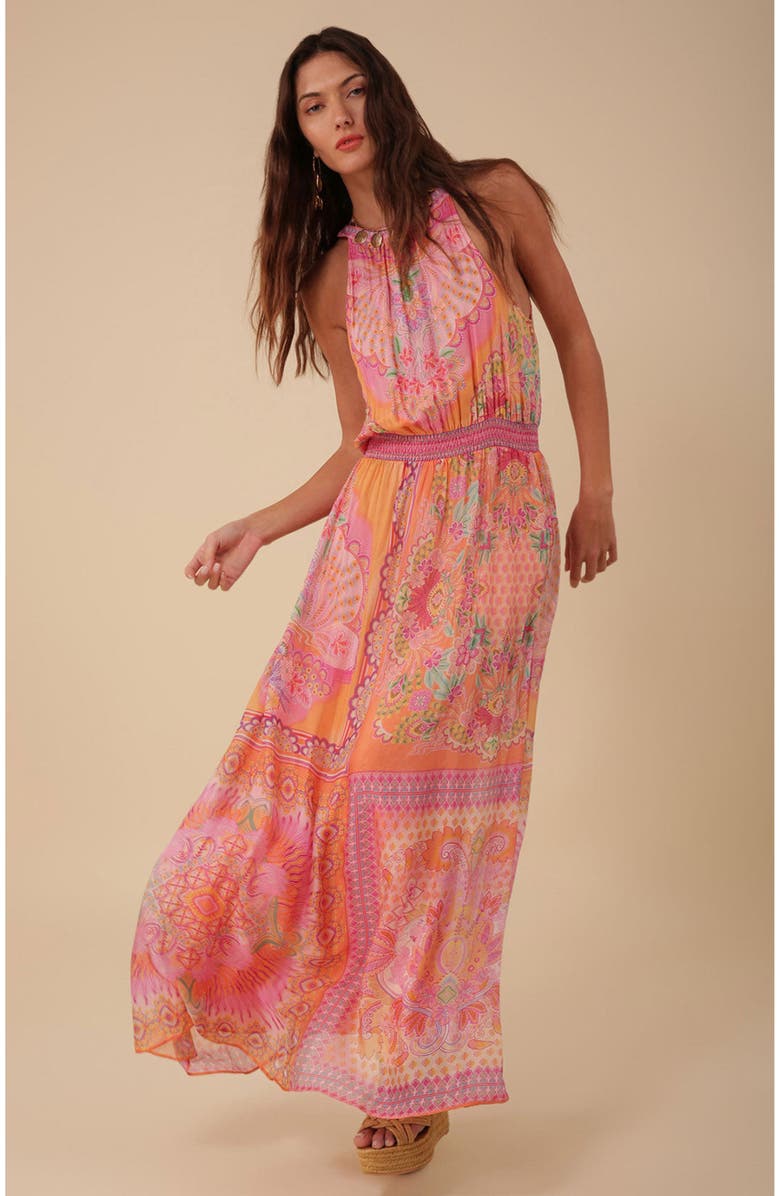Hale Bob Magnolia Maxi Dress, Alternate, color,