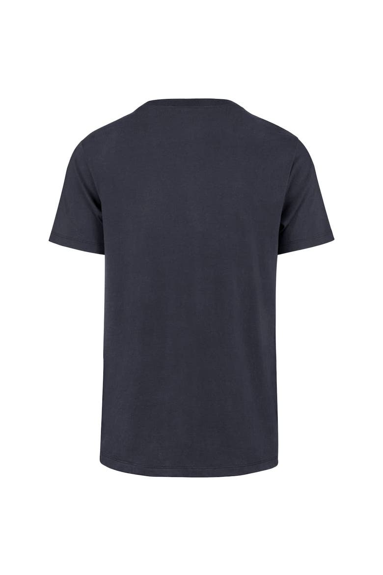 Men's '47 Navy Chicago Bears Stripe Splash Franklin Throwback T-Shirt, Alternate, color, Navy