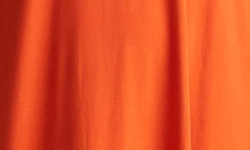 Universal Standard Pearl Divine Jersey Shift Midi Dress In Orange