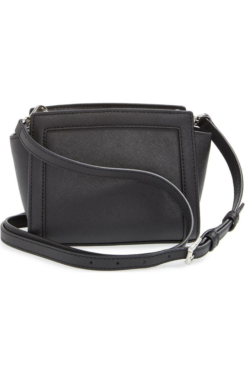 MICHAEL Michael Kors 'Mini Selma' Studded Saffiano Leather Crossbody Bag, Alternate, color,