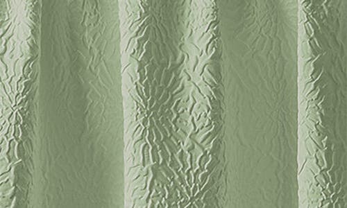 Dkny Chrysanthemum Set Of 2 Floral Tier Curtains In Sage