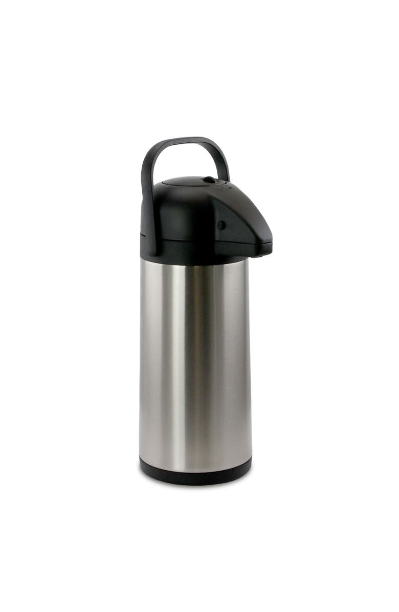 Megachef 3.17 Quart Stainless Steel Airpot Hot Water Dispenser for Coffee and Tea, Main, color, Silver